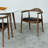 Tindal 4 - Person Solid Wood Top Four Leg Dining Set-2131981174-2131981175