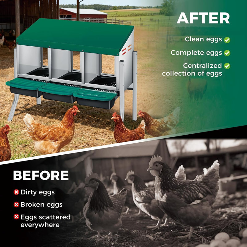 Nesting Boxes, Green