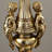 3 Piece Chateau Clock and Candelabra Set