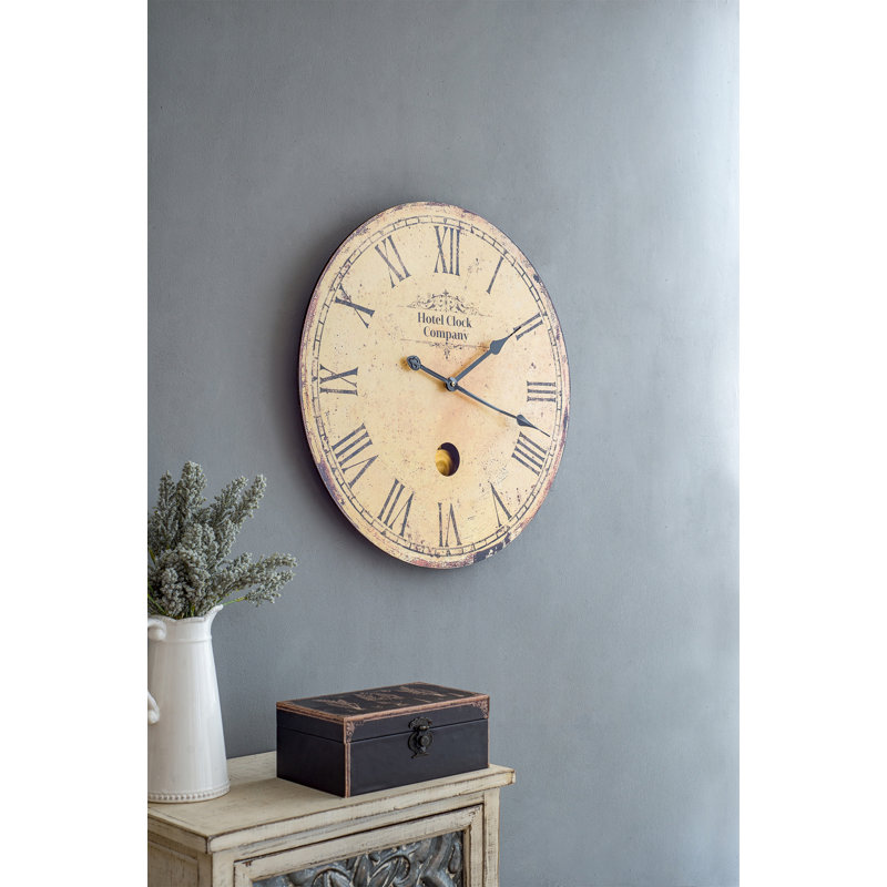 Horloge murale D23x2,2 "