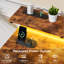 Metal Base Computer Desk with Power Outlet-126597969
