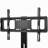 Wooden Storage Tv Stand Black Tempered Glass Height Adjustable Universal Swivel Entertainment Center With Mount Tv Stand-1326896556