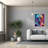 'Alien' by Dean Russo Canvas Wall Art-79437423