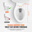 Siège de toilette allongé bidet avec télécommande chauffante électrique