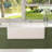 Single Bowl Rectangular Fireclay Farmhouse Kitchen Sink with Sink Grid & Basket Strainer-86412776-90989176