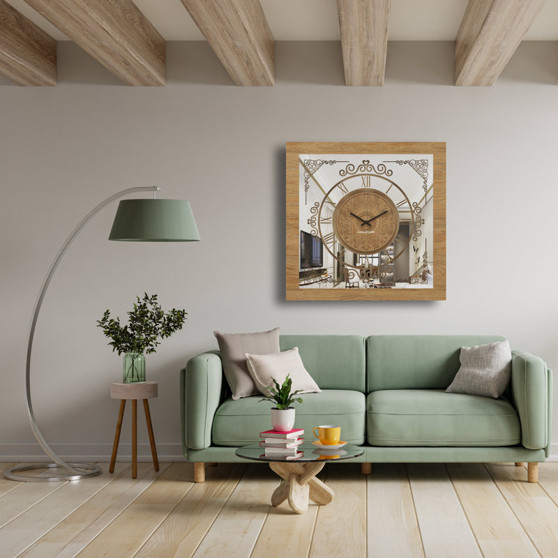 Benito Wood Wall Clock