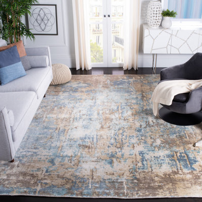 Mcelroy Handwoven Flatweave Gray Area Rug