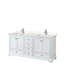Ensemble de meuble-lavabo double 72 "avec miroir Deborah-51712404-51712405-98282540