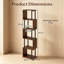 147cm H x 38cm W Metal Bookcase