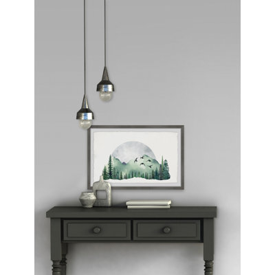 Serene Forest par - peinture encadrée