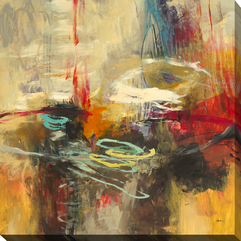 « instinctual beauté ii », reproduction d’art sur toile tendue, H 18 po x l 18 po