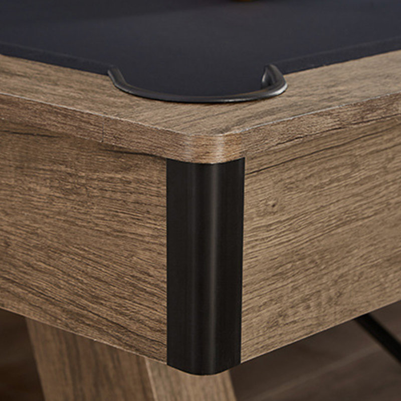 Table multi-jeux, H 32 po x L 84 po x l 48 po, Noir