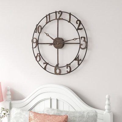 Alviso Metal Wall Clock