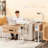 Foldable Desk With Storage Bag,Shelf And Wheels For Small Spaces,Home  Office-822436932