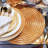 Gilded Round Beaded Placemat-106589452