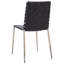 Chaise d'appoint rembourrée en cuir Brett-301507485-301507474
