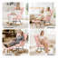 Fauteuil à bascule pour chambre d'enfant, fauteuil d'appoint rembourré à dossier haut et assise capitonnée, 100 kg, rose-33564458