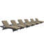 Chaises longues d'extérieur en rotin Convene-1096672921