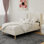 Structure de lit plateforme tapissier