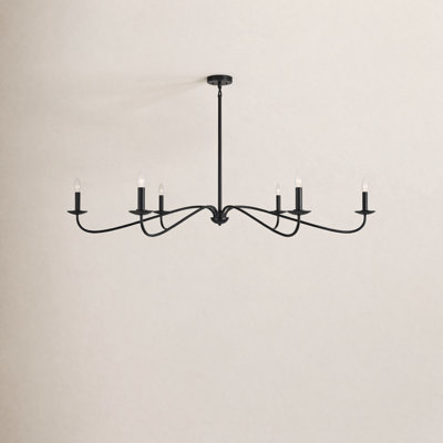 Zoyla 6 - Light Dimmable Chandelier