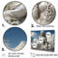 «Hindu Parvatis Snow Winter Hues - Hindouisme», ensemble d'art sur toile-107742898-107742900