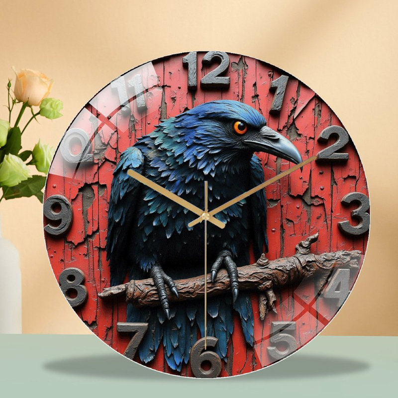 Horloge murale 12 po