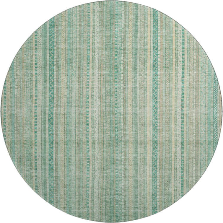 Premium Machine Washable Filiberto AMF1655 Stripes Rug