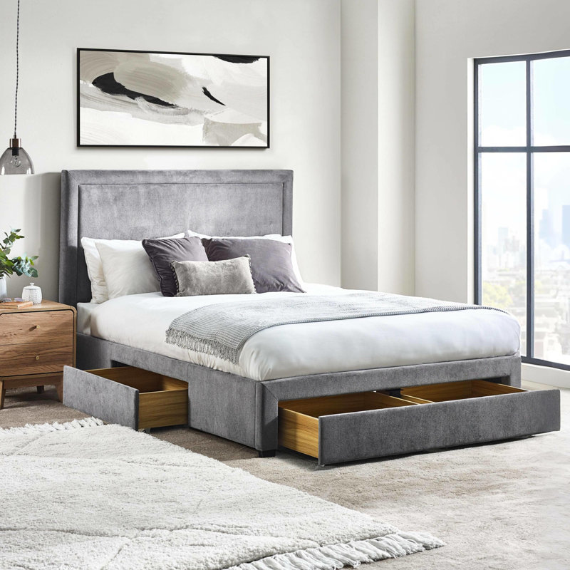 Mayfair Upholstered Storage Bed, Double (145 x 209 cm)