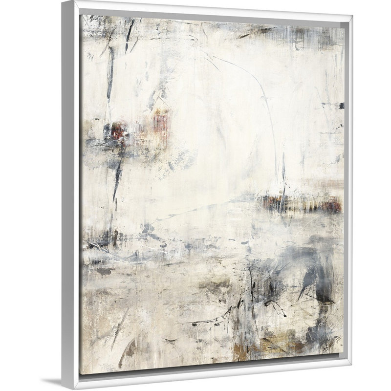 «The Way Live Is IV», reproduction sur toile, H 32 po x l 26 po x P 1,75 po, Cadre flottant blanc