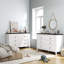 Commode double 6 tiroirs, l 47 po
