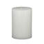 Ensemble de 2 bougies en cire de soja non parfumées Jomi, finition blanche classique-124561751
