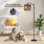  Lampe sur pied Arc Mystical Pink Moon Crescent Celestial Stars Smoky Sky Tall