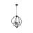 Guarino 4-Light Dimmable Geometric Chandelier-1642380705-1642380706