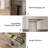 Kitchen Island, Rolling Kitchen Island Cart On Wheels With Widen Drop Leaf Top-265886341