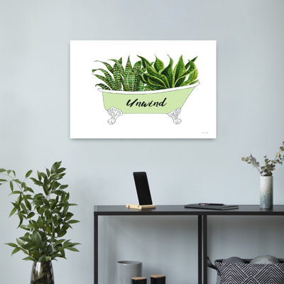 «Greenery Tub», cactus abstrait, paysage, art naturel