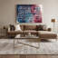"Thanksgiving", art moderne sur toile mauve