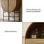 Armoire à vin 33,46 po Simple