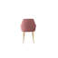 Aldegonde 47cm H Tufted Foam Padding Upholstered Metal Armchair-1376330171