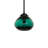 8" Wide Green Orb Mini Pendant
