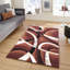 Tapis brun à motif géométrique classique Woven Trends-1684129474-1684129479-1684129535