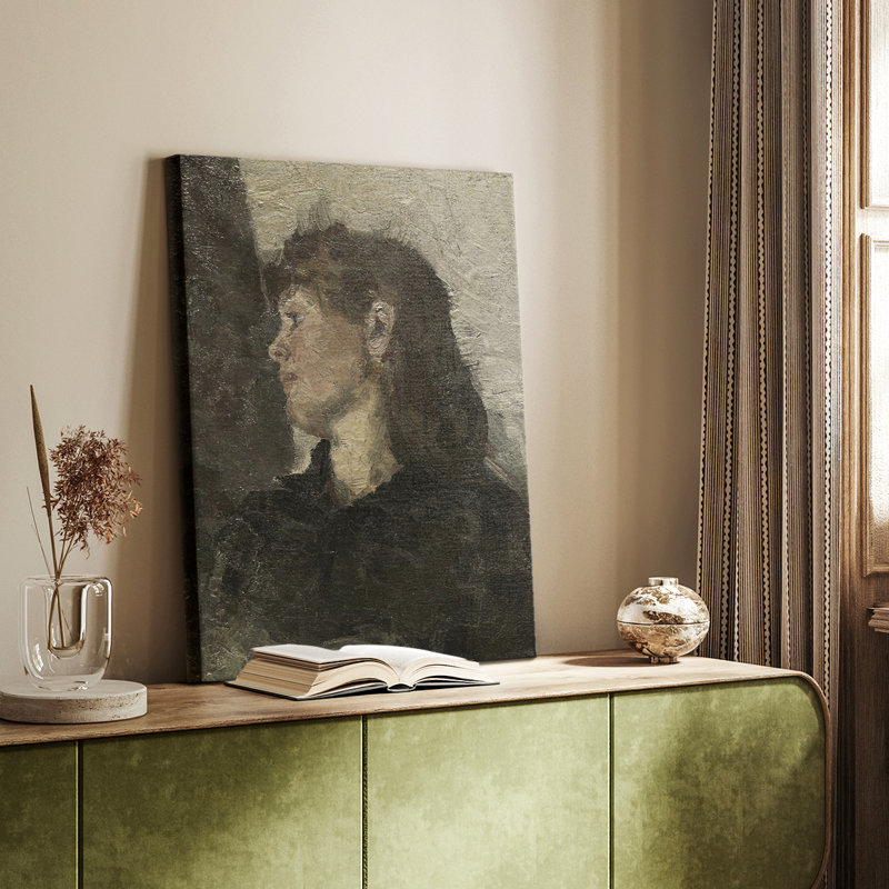 Impression de portrait rétro CXLVI - galerie enveloppée Cavas, H 12 po x l 8 po