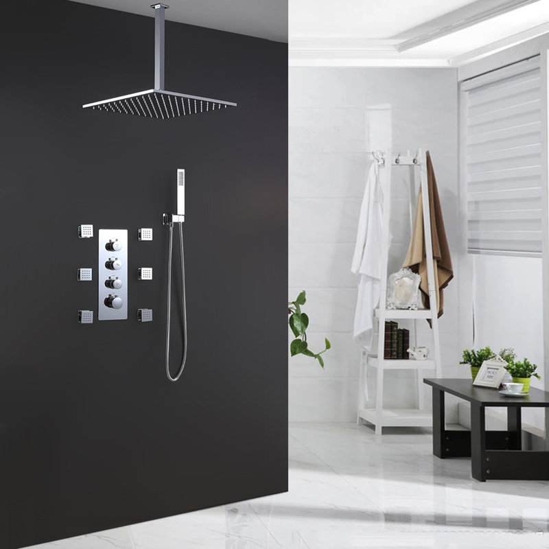 All-In-One Kit with Rough in-Valve, Polished Chrome