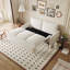 Versatile Convertible Sofa Bed With Premium Cushions And Stylish Design-114225358