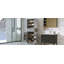 Armoire de rangement pour salle de bain avec espace de rangement multifonctionnel, tiroir avec glissières, tablette réglable-1427004813