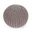 Pouf tricoté en coton 20 X 20-2074258004