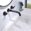 Robinet de salle de bain mural avec valve