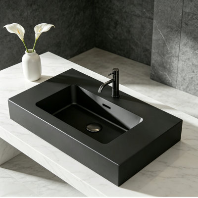 SiK 30 Inch Integrated Sink No Faucet