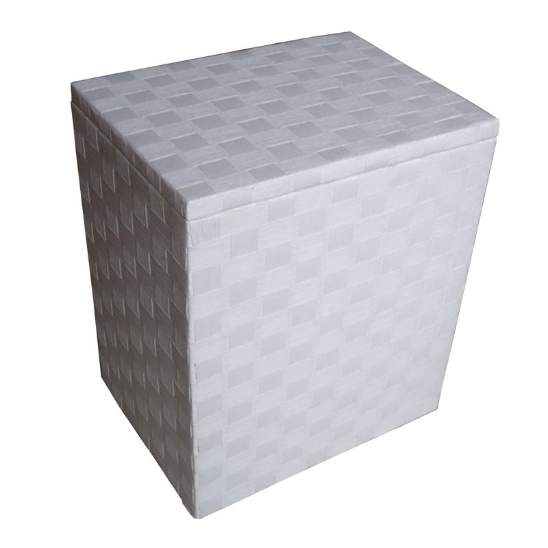 Laundry Hamper, White