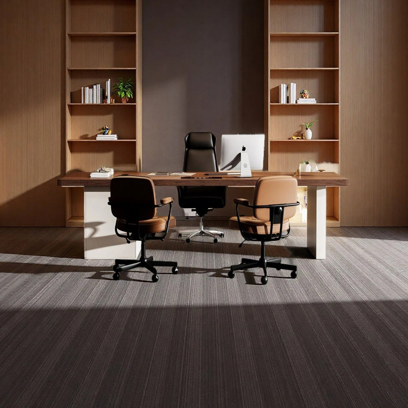 Bureau moderne et minimaliste, H 29,53 po x l 62,99 po x P 31,5 po