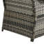 Ensemble de conversation en osier pour 5 personnes avec table basse en osier Lyerly-655801194-655801191